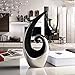 Bücherregal Dekoration Dekoration Büro Schreibtisch Wohnzimmer Haushalt Artikel Weinschrank Möbel ( Farbe : Black silver )