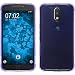 Produktbild PhoneNatic Case für Motorola Moto G4 Plus Hülle Silikon lila ShockProof + 2 Schutzfolien