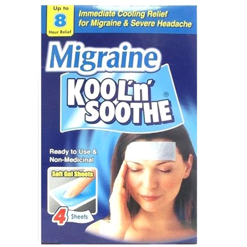 Kool N Soothe Migraine Cooling Strips 1 Pack