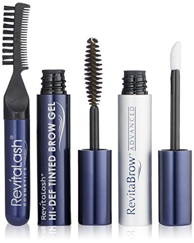 Revitalash Acondicionador de Cejas y Gel para Definir y Fijar las Cejas, Marrón Suave - 1 Pack