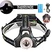 Produktbild happytop Scheinwerfer 8000LM T6 wiederaufladbare Scheinwerfer Angeln Kopflampe Taschenlampe mit Sensor LED, Herren damen, Headlight+USB+Batteries