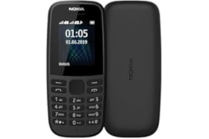 Nokia 105 Téléphone Portable Noir Marque