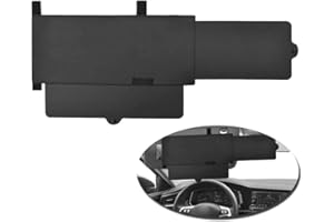 lembrd Extensión de parasol para coche, antideslumbrante, alargador, protección contra los rayos UV, para conductor o pasajero