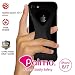 Produktbild Palmo iPhone 7 Hülle Case (Schwarz) - Gewinner des Red Dot Award: Product Design 2017 & GOOD DESIGN AWARD 2015 – Fallgetestet durch das US-Militär, Einhandbedienung, Selfies, ultraleicht, kratzfeste Beschichtung, erstklassige Silikonhülle mit Trageband zur Verhinderung des Herunterfallens, aufprallsicher, staubdicht, schlichtes Design, Pokemon Go kompatibel, erweiterte Daumensteuerung
