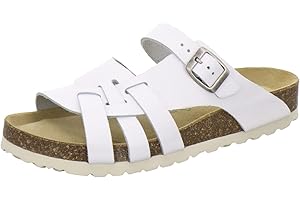 AFS-Schuhe Mules en cuir véritable, pour femmes, fabriquées en Allemagne