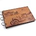 Produktbild omyzam Scrapbook Album Fotoalbum Selbst Gestalten Schwarze Seiten Baby Kinder Jahrestag Geburtstag Karte Hochzeit Reise Fotobuch Graduierung Speicher Buch 27x19cm Wagen