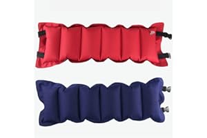 CHIKIXSON Ceinture de Natation Gonflable, Ceinture de Natation de Sports Nautiques Gonflable Réglable et Portable pour Que Les Enfants ou Les Adultes Apprennent à Nager