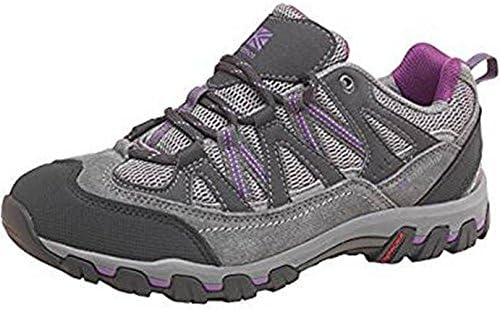 Womens Karrimor Supa 3 Hiking Shoes Black/Purple Girls Ladies (5 UK 5 EUR 38)