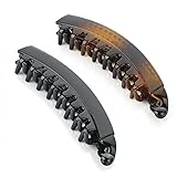 Banana Clip Fish Clip Hair Clip Hair Comb Fish Clip Black Or Tort Banana Clip Spring Lock