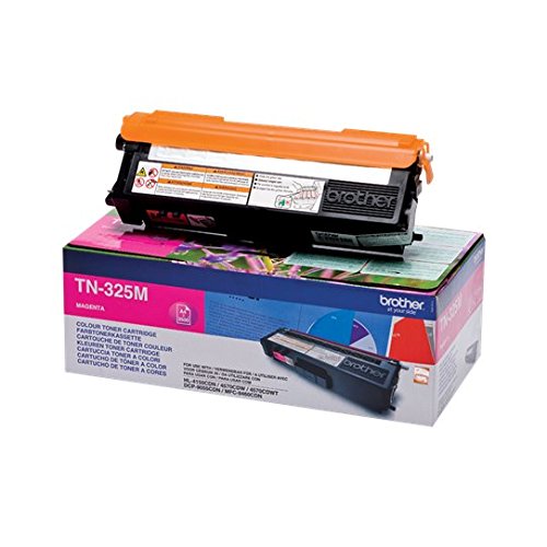 Brother Original Jumbo-Tonerkassette TN-325M magenta (für Brother HL-4140CN, HL-4570CDW, HL-4150CDN, HL-4570CDWT, DCP-9055CDN, DCP-9270CDN, MFC-9460CDN, MFC-9970CDW, MFC-9465CDN)