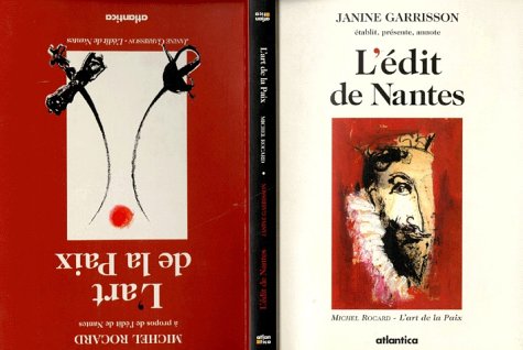 couverture de : L'&eacute;dit de Nantes