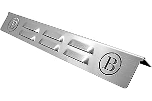 GS GRILL SUPPLY MADE IN GERMANY · LEIDENSCHAFT · QUALITÄT BABOSSA® Flammschutz aus massivem Edelstahl - Ersatzteil für Napoleon Rogue & Prestige | rostfrei & titanstabilisiert durch V4A Edelstahl | Made in Germany | 1er Pack