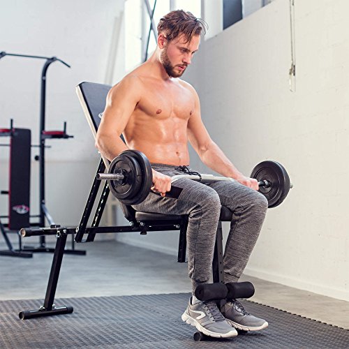 TecTake® Sit Up Bank Trainingsbank Rückentrainer Bauchtrainer - 3