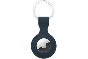 GAGAAL Case Compatible with Apple Airtags, Keychain AirTags Case with Anti-Lost Key Ring, Protective Silicone Case for Apple AirTag 2021 Finder for Air Tag Tracker Holder Accessorie (Blue)