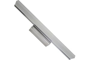 LED ATOMANT Aplique LED Cromado para Baño 10W 40 cm. Color Blanco Frio 6500K (40cm). 1000 Lumenes. Luz para Espejo.