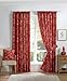 Price comparison product image J Rosenthal & Son Dreams N Drapes 46 x 54-inch Anais Lined, Red