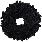 Scrunchie Volumineux En Dentelle étincelante Pour Cheveux Hijab - Accessoire Pour Chignon Large Et Style éclatant