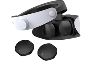 NUCNOK Copertura Obiettivo Compatibile con Playstation VR2, Coperchio Obiettivo in Materiale ABS, Resistente ai Graffi, Antipolvere, Antishock, Accessorio di Protezione per PS VR2