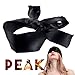 Produktbild Satin Augenbinde Schlafmaske Super Weich und Bequem Eye Bezug für Spiele Schlafsack FUNNY; leicht und bequem für Männer women-59 Zoll (schwarz)