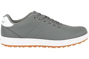 Greg Norman Zapatos de golf Bandit para hombre, impermeables, cómodos, sin pinchos, resistentes al agua y transpirables