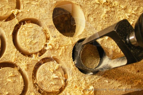 Zapfenbohrer Zapfenschneider Forstnerbohrer Scheibenschneider Ø 10mm - 4