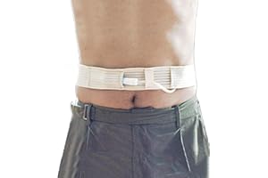 WLXW Catetere per Dialisi Peritoneale con Catetere Fissatore Cintura in Vita Cintura di Protezione Addominale Accessori Ospedalieri Cintura Peritoneale Tubo per Degenti,L