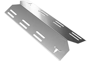 Kette´s Grillzubehör Brennerabdeckung, Edelstahl Aromaschienen ähnlich Flavorizer Bars Flammbleche (Landmann 395x155mm)