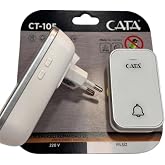 Cata Ct-105 Pilsiz 220v Enerjili Kumandalı Zil Beyaz 8680998243935