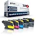 Produktbild 5x kompatible Tintenpatronen für Brother LC-223 LC-225 LC-227 XL DCP-J4120 DW MFC-J4420 DW MFC-J4425 DW - Black Cyan Magenta Yellow - Color Plus Serie