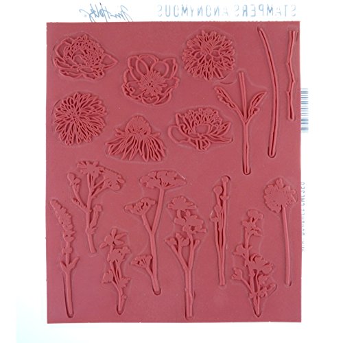 Stempel Anonymous cms269 Tim Holtz selbst Stempeln, mehrfarbig, 7 x 21,6 cm - 2