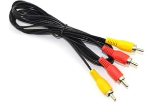 RUITROLIKER 5.9ft Audio Video AV Kabel Blei RCA Video Composite Kabel Kompatibel für NES