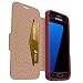 Produktbild OtterBox Strada sturzsichere Folio Leder Schutzhülle für Samsung Galaxy S7 "ruby romance", Rot