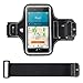 Produktbild TaoTronics TT Sweatproof Armband Sportarmband Tasche Schlüsselanhänger und Karten, Band Wasserdicht für Handy, reflektierende Streifen für iPhone 6/6S/SE/5/5S, Galaxy S6/S7/S5