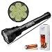 Produktbild nktech Super Hell nk-9t6 9 x T6 LED 11000LM Taschenlampe Taschenlampe Passform Camping Jagd und 3 x Trustfire 18650 3000 mAh Akku PCB geschützt Board + TR001 Dual Multifunktional Ladegerät
