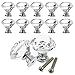 Produktbild 10 STÜCKE Tür Schrank Griff 30mm DIY Kristall Glastürknöpfe Kleiderschrank Schrank Schublade Ziehen Griff für Küche Dekoration