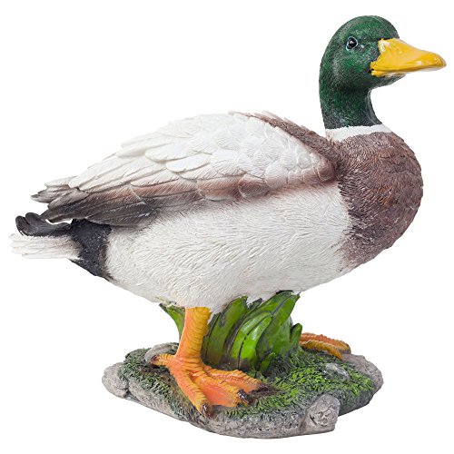 Realistic Life-size Mallard Duck Garden Animal Ornament