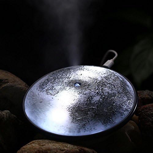 LEDemain Moon Shape Aroma Essential Oil Diffuser USB Mini Aromatherapy Air Humidifier 3 Hours Auto Off