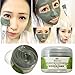 LuckyFine Organic Facial Mung Bean Mud Mask Shrink Pores Whitening Remove Acne Blackhead