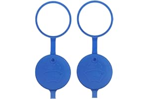 BOPRKTM 2 Pcs Tapa Botella Depósito Líquido Limpiaparabrisas,Tapa del Depósito de Líquido,Repuesto de Tapa de Botella de Limpiaparabrisas Automático Compatible con Citroen, Peugeot