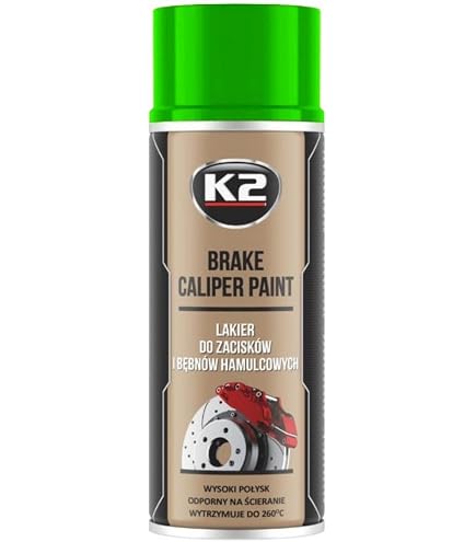Brake Caliper RED High Gloss Heat 260°C Resistant Paint Spray