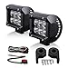Produktbild Motorrad Zusatzscheinwerfer ZS16 für BMW F 650/ ST/CS Scarver/GS/Dakar LED Lumitecs 9-32V 30 Watt inkl. Kabelbaum