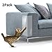 Produktbild iSpchen Cat Scratch Guard Möbelschutz, Haustiere Kratzen Flexible Transparente Katze Kratzschutz 2Packs mit Pins Möbelschutz, Stoppt Kratzen Katzen Möbelschutz