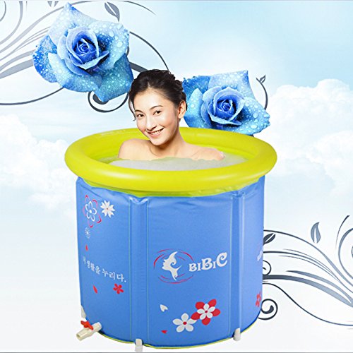 LFNRR Leicht zu tragen Aufblasbare nach falten Sauna Wellness aufblasbare Badewanne Whirlpool Whirlpool Wanne