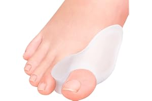 FEIFANSHOP 8 Ballen Kissen Protektoren, Ballen Pad Ballenschutz, Ballen Korrektor Zehenspreizer für den großen Zeh, Bunion Shield zur Hallux Valgus, Schmerzlinderung, Ballenschmerzen, Druck