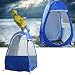 Produktbild LaDicha Outdoor Camping Pop-Up Zelt 2 Türen Portable Wc Dusche Zimmer Strand Angeln Shelter