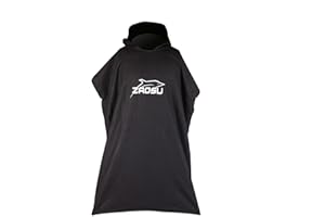 ZAOSU Poncho térmico toalla para hombre y mujer multifunción, toalla de secado rápido, albornoz con capucha, para triatlón, natación, surf