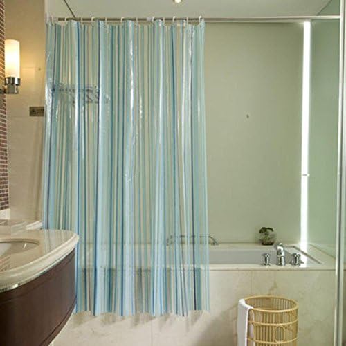 BJFF® Shower curtains Transparent waterproof Mildewproof bathroom Shower curtains Separated Off curtain Curtains Pull curtains curtain Thicker Shower curtains , 180*180