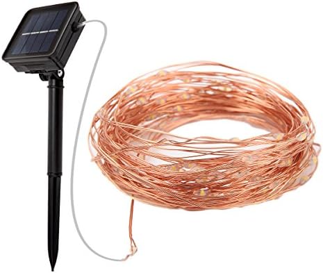 Indoor Fairy Lights with 100 Warm White LEDs on 12m of Clear Cable