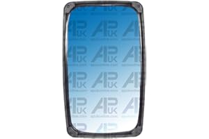 APUK Universal 13" x 8" Exterior Mirror Head Replacement for JCB Telehandler Loadall Digger Plant