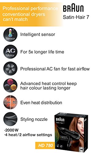 Braun Satin Hair 7 SensoDryer Haartrockner HD780 - 5